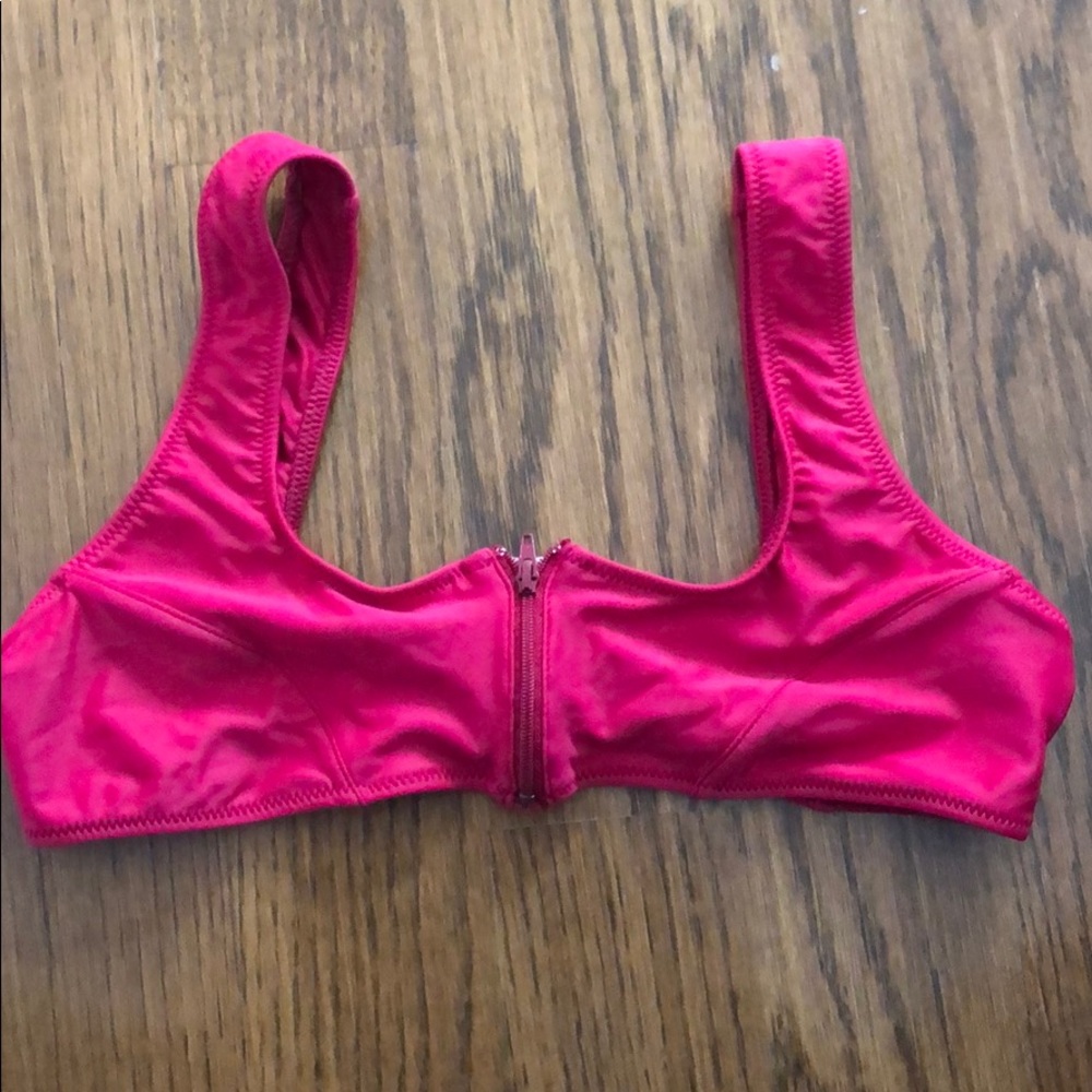 CHUBBIES RED BIKINI TOP